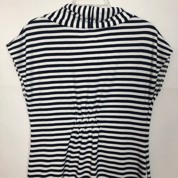 Csilla Somogyi Cowl Neck Striped Dress Size M - Picture 6 of 8